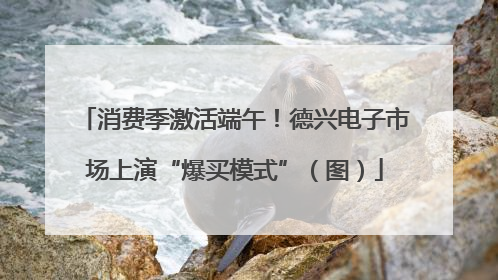 消费季激活端午！德兴电子市场上演“爆买模式”（图）